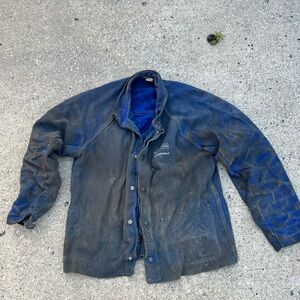 Welding leather jacket